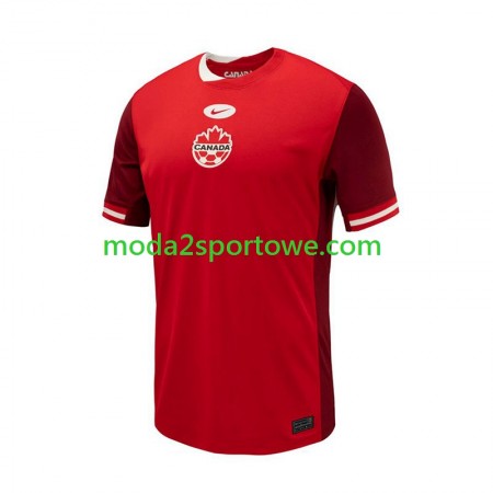 Koszulka Kanada Domowe Stroje Piłkarskie Copa America 2024 Krótki Rękaw